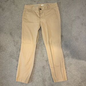 J Crew Tan Chinos